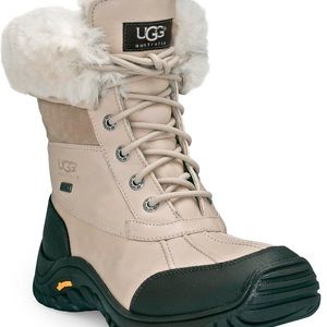UGG Adirondack White Winter Boots